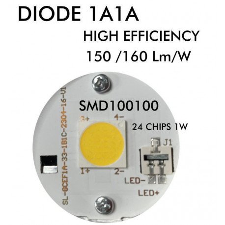 LED Wall & Ceiling Light 8W Adjustable TRIAC 24° CRI+98