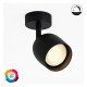 LED Wall Light 8W TRIAC Adjustable 24° CRI+98 Black