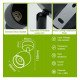LED Wall Light 8W TRIAC Adjustable 24° CRI+98 Black