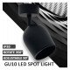 LED Wall Light 8W TRIAC Adjustable 24° CRI+98 Black