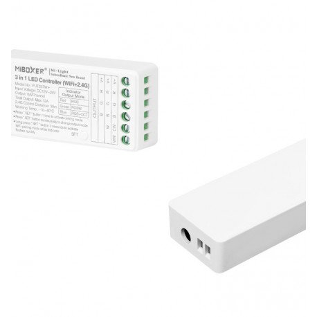 LED WiFi 3-in-1 Controller RGB/RGBW/RGBCCT 12-24V