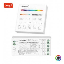 Controladora LED WiFi 3 en 1 RGB RGBW RGB+CCT 2,4GHz