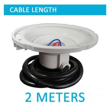 Ledschijnwerper PAR56 45W G53 DC12V met inbouwbehuizing IP68 voor zwembad