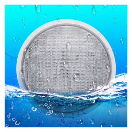 Proyector LED PAR56 45W G53 DC12V con housing IP68 para piscina