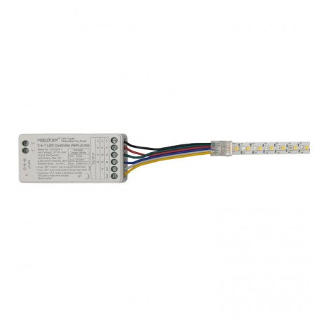 6-pins Hippo connector met kabel voor ledstrips 24V RGB+CCT 10mm
