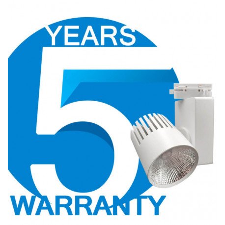 Led-schijnwerper 40W carril trifasisch UPPSALA 3CCT CRI+98