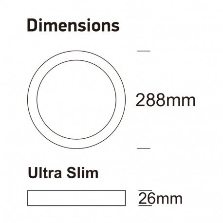 Plafón LED Superficie Circular 30W 4CCT UGR19 CRI92