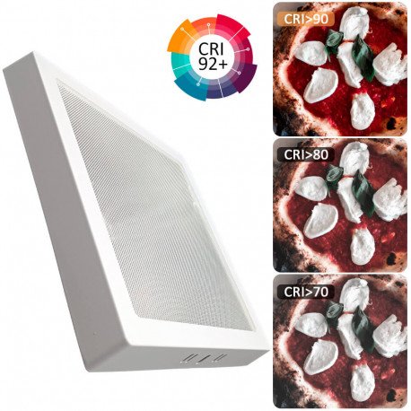 Panel LED Cuadrado 24W 4CCT UGR19 26mm CRI92