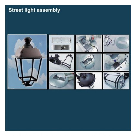 Led optische module 60W voor led-straatverlichting buiten IP65 140°x140°