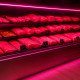 LED-strip COB 24V magenta 10W/m voor slagerijen, snede 5 cm