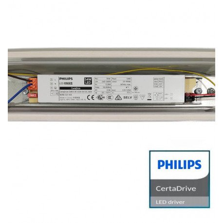LED-waterdichte reglette 55W 150cm 3CCT IP65 COREPLUS Philips CertaDrive