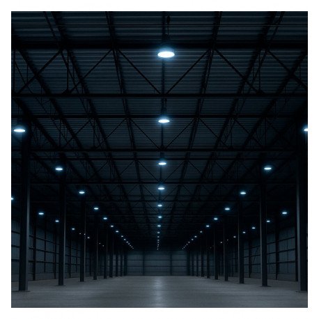 Led-high-bay UFO 200W industriële lamp 3CCT SMD2835 1-10V Zhaga