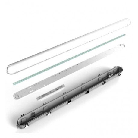 LED-waterdichte reglette 55W 150cm 3CCT IP65 COREPLUS Philips CertaDrive