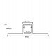 Recessed Aluminum Profile for LED Strips, 2 m