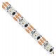 LED-strip 24V RGBIC digitaal 5m 60LED/m, knipafstand 1,7 cm