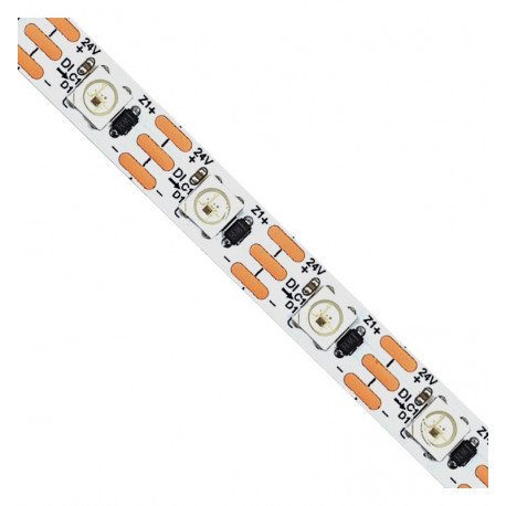 LED-strip 24V RGBIC digitaal 5m 60LED/m, knipafstand 1,7 cm