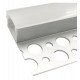 LED Strip Recessed Aluminum Profile, 2 m, Single Flange