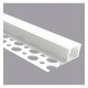LED Strip Recessed Aluminum Profile, 2 m, Single Flange