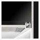 LED Strip Recessed Aluminum Profile, 2 m, Single Flange