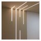 LED Strip Recessed Aluminum Profile, 2 m, Single Flange