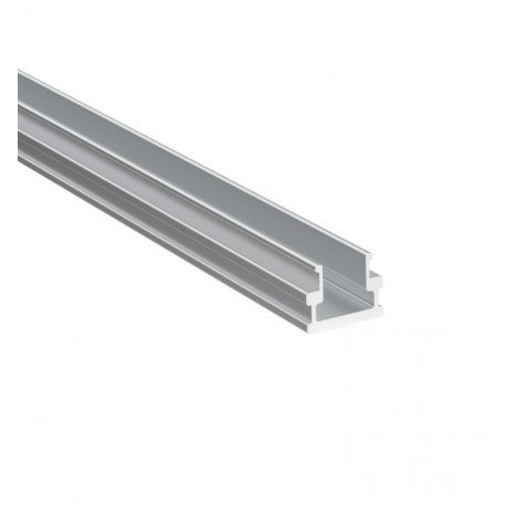 Perfil Aluminio Superficie Mini para Tiras LED ultrafinas 2 m