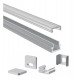 Aluminium profiel superfcime mini voor ultradunne ledstrips 2 m
