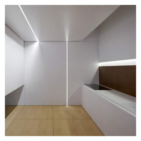 Aluminium profiel superfcime mini voor ultradunne ledstrips 2 m