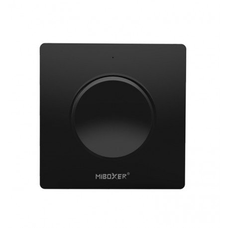 Afstandsbedieningspaneel RF 2,4GHz voor led-dimmers monocolor en CCT zwart