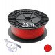 Neon LED cirkelvormige flexibele strip 220V 7W/m rood voor decoratie