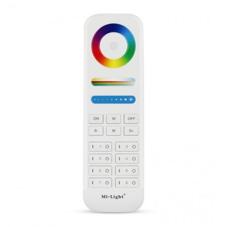 RF 2.4GHz Remote Control for RGB LED Strips (8 Zones)