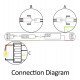 LED High Bay Panel 20W IP66 with Radar Sensor & Emergency 3CCT