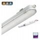 Panel Estanco LED 55W con Emergencia y Radar IP66 150cm 3CCT