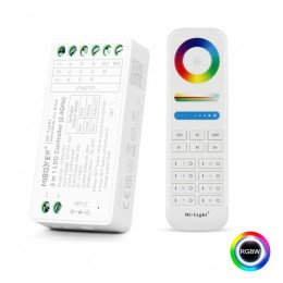 LED Controller 3-in-1 RGB + RGBW + RGBCCT 8 Zones 2.4GHz