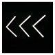 Hängende lineaire led-lamp 40W POLARIS 120 cm 3CCT (interconnectie)