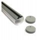 ledbuis-profiel TUBE aluminium 2 meter voor ledstrips