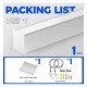LED Linear Pendant Light 20W POLARIS 60cm 3CCT
