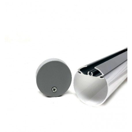 Tubo LED Perfil de Aluminio TUBE 2 metros para tiras