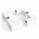 Hoekconnector led 9W POLARIS 90° voor lineaire koppeling 3CCT