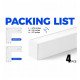 Conector LED angular 9W POLARIS 90º para interconexión lineal 3CCT