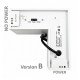 Hoekconnector led 9W POLARIS 90° voor lineaire koppeling 3CCT