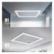 Hoekconnector led 9W POLARIS 90° voor lineaire koppeling 3CCT
