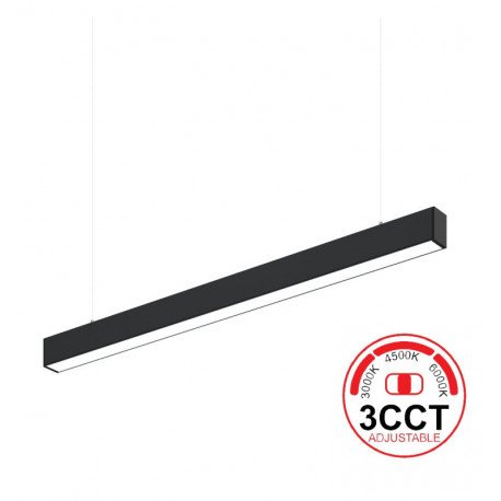 Led hanglamp lijnvormig 20W interconnectie 3CCT 60 cm POLARIS