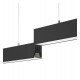 Led hanglamp lijnvormig 20W interconnectie 3CCT 60 cm POLARIS