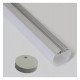 ledbuis-profiel TUBE aluminium 2 meter voor ledstrips