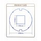 Módulo óptico LED 60W para farola New Conic 1-10V programable