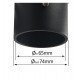 Led-straatverlichting 60W exterior New Conic 180 lm/W 140° GXtronic dimbaar 1-10V