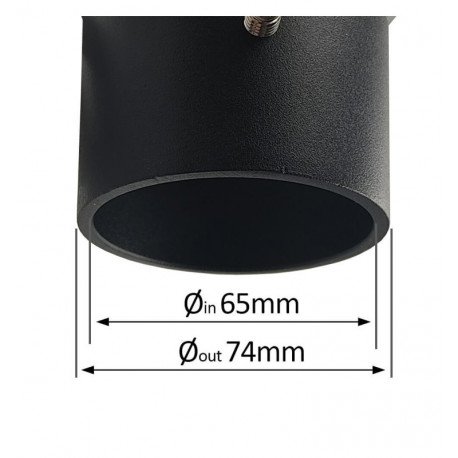 Led-straatverlichting 60W exterior New Conic 180 lm/W 140° GXtronic dimbaar 1-10V