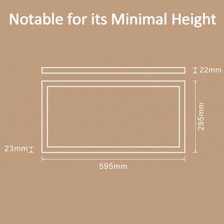 LED Surface Panel 60x30 36W 3CCT Ultra Slim 22mm GXtronic