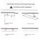 Led paneel opbouw 60x30 36W 3CCT ultra slim 22mm GXtronic