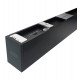 LED Linear Pendant Lamp 40W 120cm 3CCT Interconnect